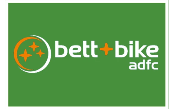 Logo Bett und Bike mit grün