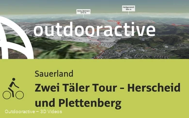 Radtour im Sauerland: Zwei Täler Tour - Herscheid und Plettenberg