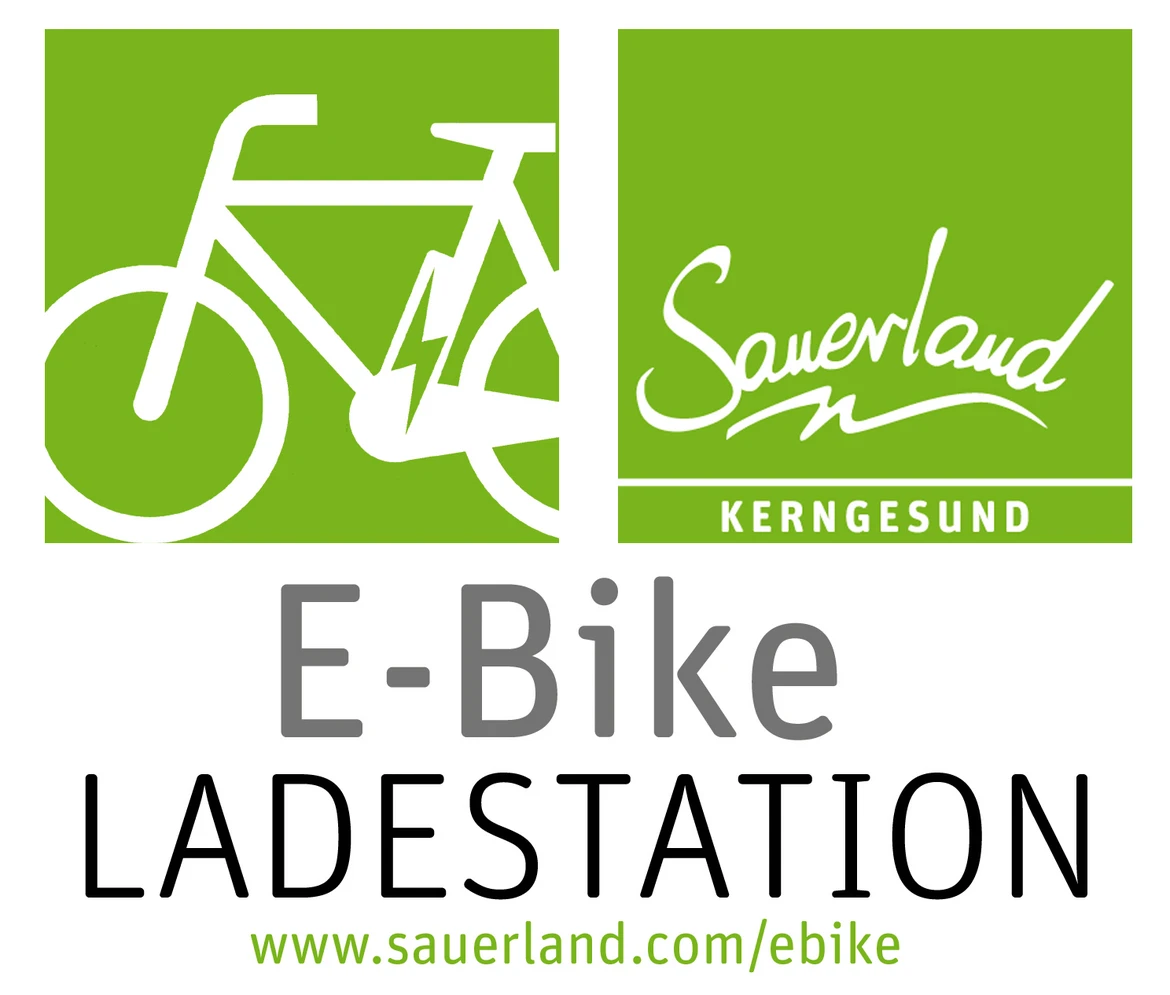 Erkennungszeichen von E-Bike Ladestationen im Sauerland